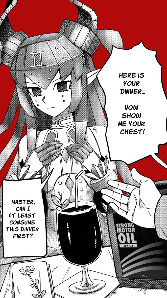 Master is a little too forceful with Mecha Eli-chan MkII 
🥰🩷🩷🩷
#FGO