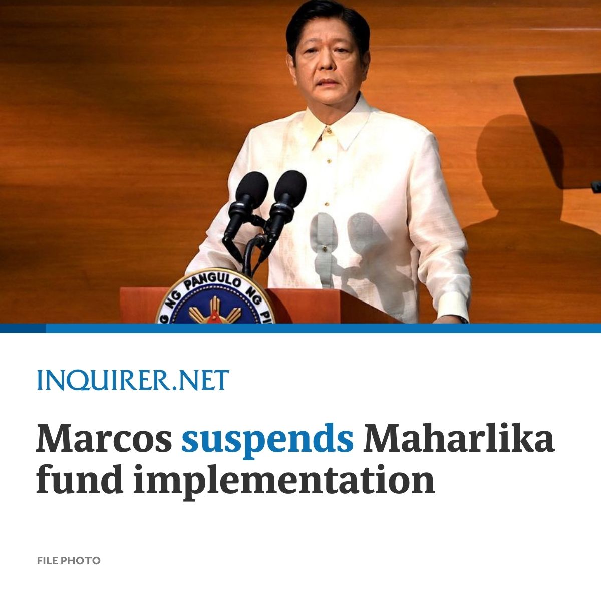 inquirerdotnet's tweet image. President Ferdinand Marcos Jr. has stopped the rapid push to bring to life the Maharlika Investment Fund this year, directing the key people concerned to stand down and further study the plan.

READ: newsinfo.inquirer.net/1847362/marcos…