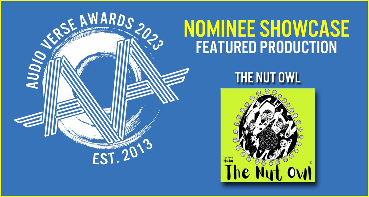 Audio Verse Awards (@audioverseawrds) on Twitter photo <a href="/TheNutOwl/">The Nut Owl</a> "The Nut Owl" Original narrative poems explore life and meaning in the cosmos through the adventures of a curious owl. podcasters.spotify.com/pod/show/audio…
#audioverseawards #audiofiction #AudioDrama #fictionpodcast <a href="/TheNutOwl/">The Nut Owl</a> "The Nut Owl" Original narrative poems explore life and meaning in the cosmos through the adventures of a curious owl. podcasters.spotify.com/pod/show/audio…
#audioverseawards #audiofiction #AudioDrama #fictionpodcast