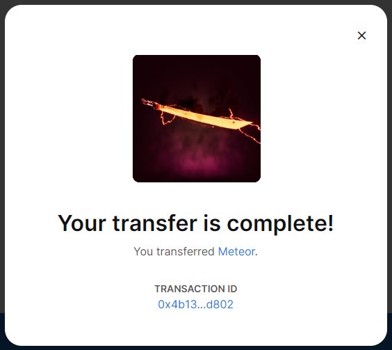 Congratulations Legend! 🥳

The first sword in the Unioverse ecosystem has been won! 🗡️ 

We will continue to have a sword up for grabs every week, by playing Proving Grounds 🏃‍♂️ 

Who will get the next one? 👀