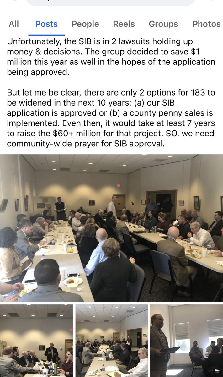 collins_neal's tweet photo. 1/ It’s not every day that you get to announce $95 million is coming to your area because hundreds of people worked together. 

Today, the last funding hurdle, the State Infrastructure Bank approved Pickens County’s application to improve SC183. It took 7 years but we have … https://t.co/9mA3vcS6F3