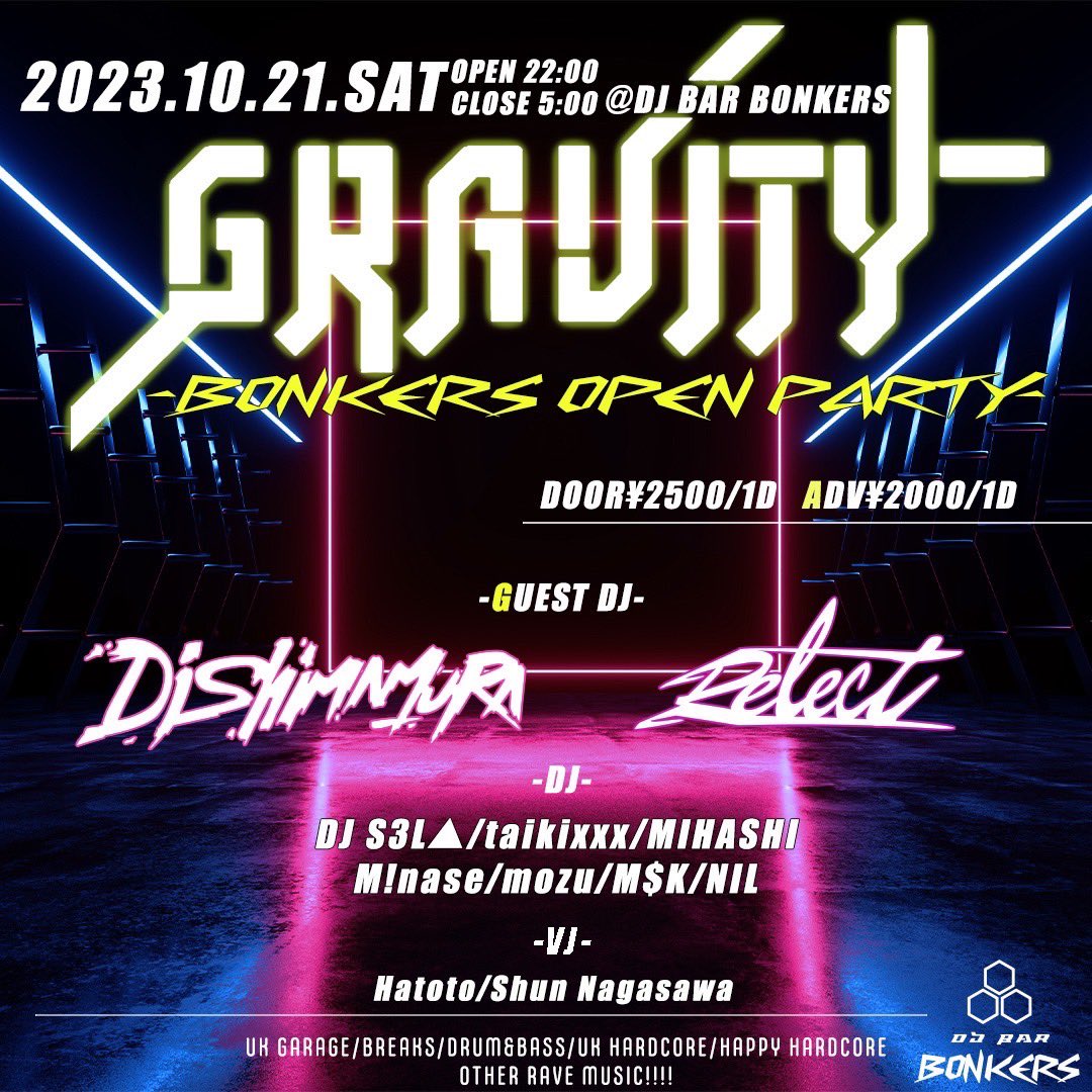 taikixxx1024's tweet photo. 今週末10/21(土)22:00~
DJ BAR BONKERS 千葉
千葉の新箱での #GLAVITY 6周年&オープンパーティー編ですにょ👊🤤❤️🔥
ゲストにシマムラさんリレクトだし楽しいね〜🎧👾
みんなで遊ぼうね〜
オトクナヨヤク🎫 https://t.co/rxRWtdRtx0 https://t.co/ie3sDg0F6P