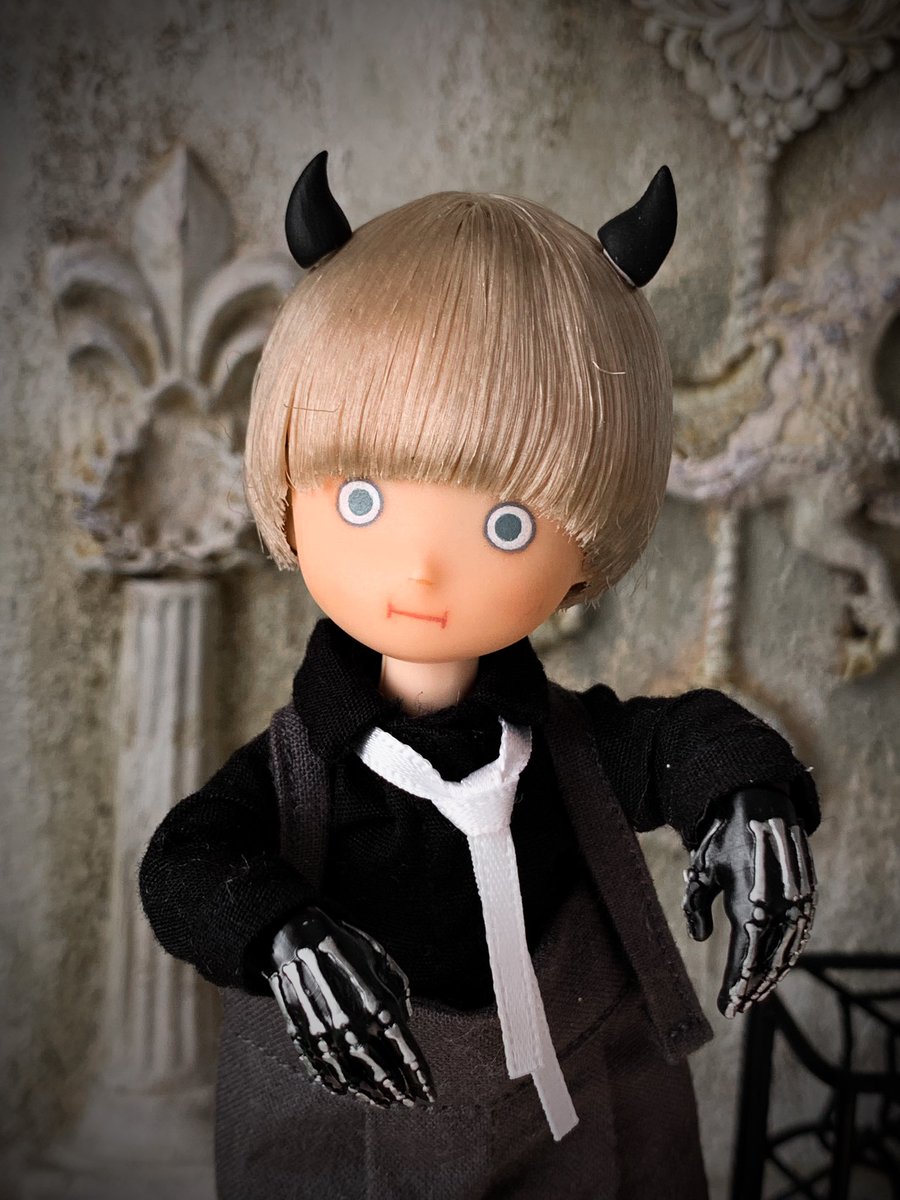 HUG_angel_HUG's tweet photo. 😈✨☠️✨😈

にぱっ😈

🙌@soy_soy_green さま

#toymocci https://t.co/fwWnS0mawW