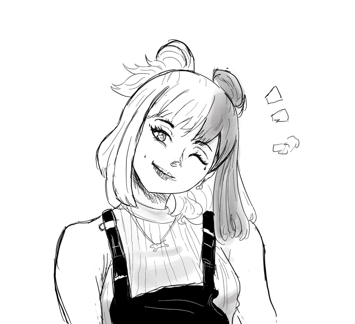 FrogManManga's tweet photo. Drew the wifey @ohwowyea ♥️ https://t.co/fGbSJBbMg6