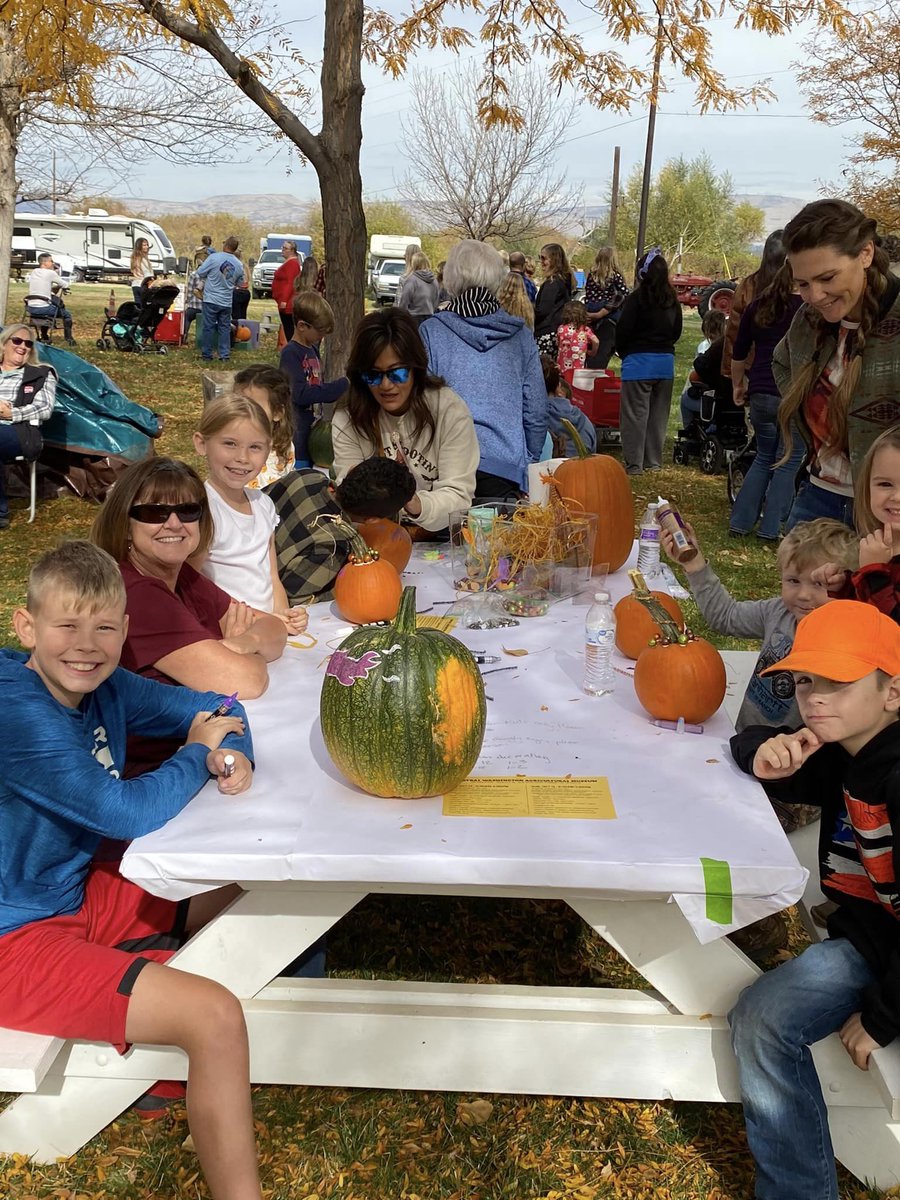 Not to toot our own horn, but we just had our 8th Annual Agri-Copia and the crowd was pleasantly pleased with all the activities. A perfect fall day, the pumpkin decorating was more popular than ever! #SmallTownTourismChat