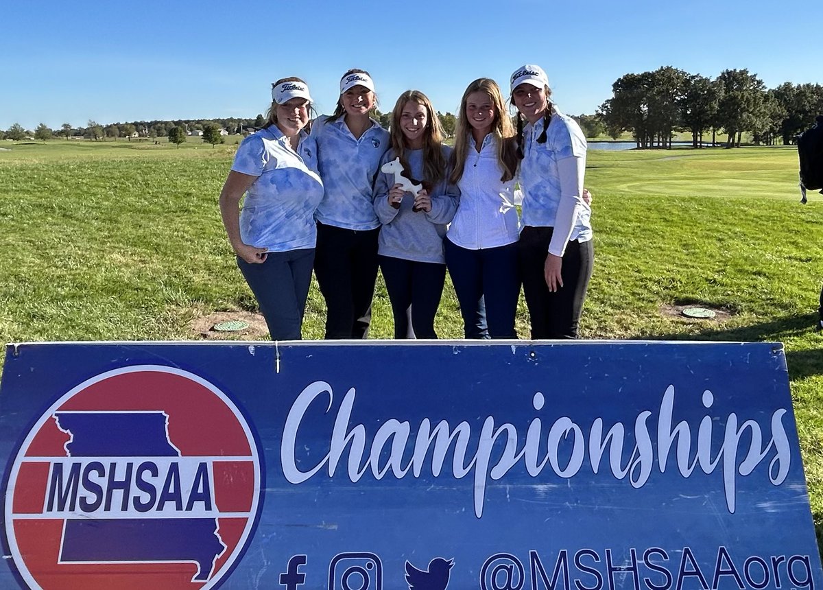 Tolton Girls Golf competed in Class 4 State Golf Championship for the 1st time in school history -finishing 5th, 2 shots from 4th. Audrey finished T4, 150(+6), Kate finish 13th, 156(+12), both earned All State honors!! Congrats to the seniors and team on a great season! W.I.N!