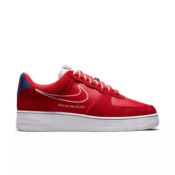 Nike Air Force 1 '07 White/University Blue Men's Shoe - Hibbett