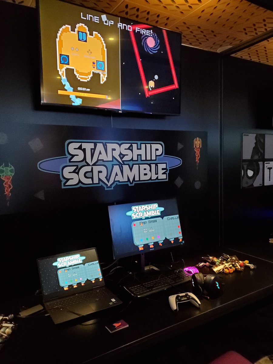 TeamStingrayDev's tweet photo. we're all set up! come find us at SXSW!!! https://t.co/BUQyu2O446