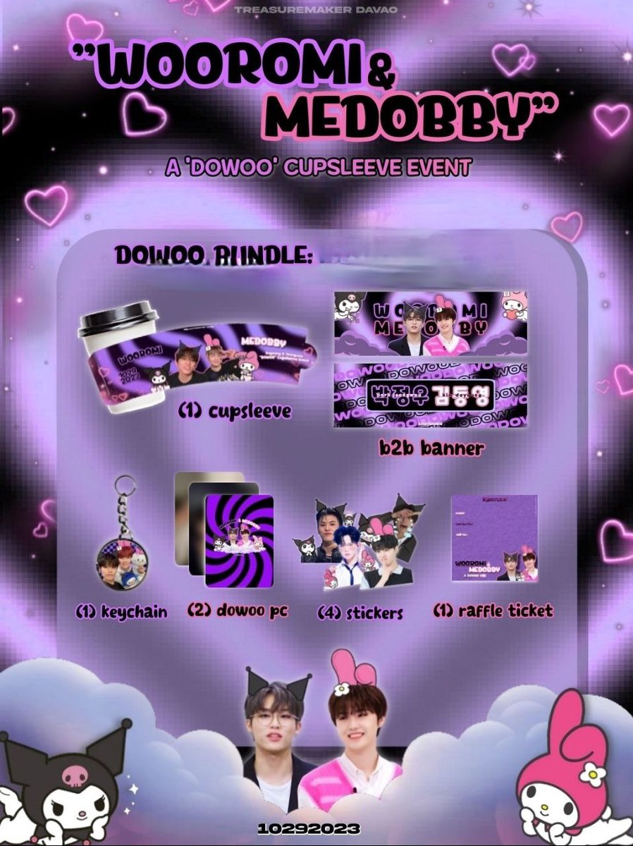 DavaoTeumesPH's tweet photo. We heard you Manila/Luzon Teumes! 
We are bringing our 
#Dowoo CSE in Manila 💟 

Just claim your kits on:
November 18 | 12 PM Onwards
📍Psicom Blue Club (OMG Milkshake), 6 Yale St., Cubao, Quezon City
at @DoHwanistph HwanYoungz CSE

Register here:
🔗 https://t.co/7iEeZ5ovvW https://t.co/1K79hnQ2im