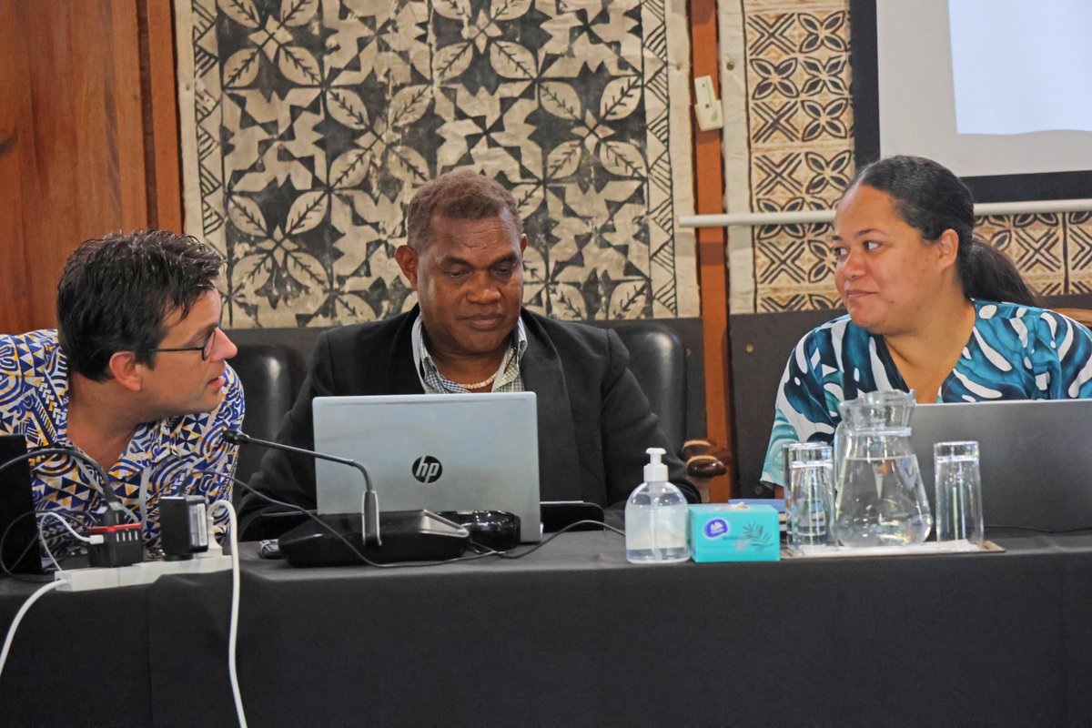 ForumSEC's tweet photo. Over 40 officials and experts are gathered in Suva for a 3-day Workshop on Effective Legal Frameworks for Building the Digital Economy.

Co-hosted by @commonwealthsec, @ForumSEC, @ADB_HQ, @UNCTAD and @UNCDF as part of the Pacific E-commerce Initiative.

https://t.co/vDKeI7tffi https://t.co/NEneDDmU4M