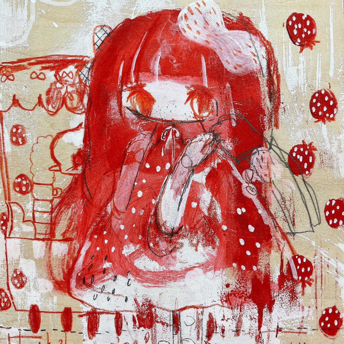 naka🍎屋 個展12/2-3『わがままなおひめさまⅠ』 (@na_ka001) / X