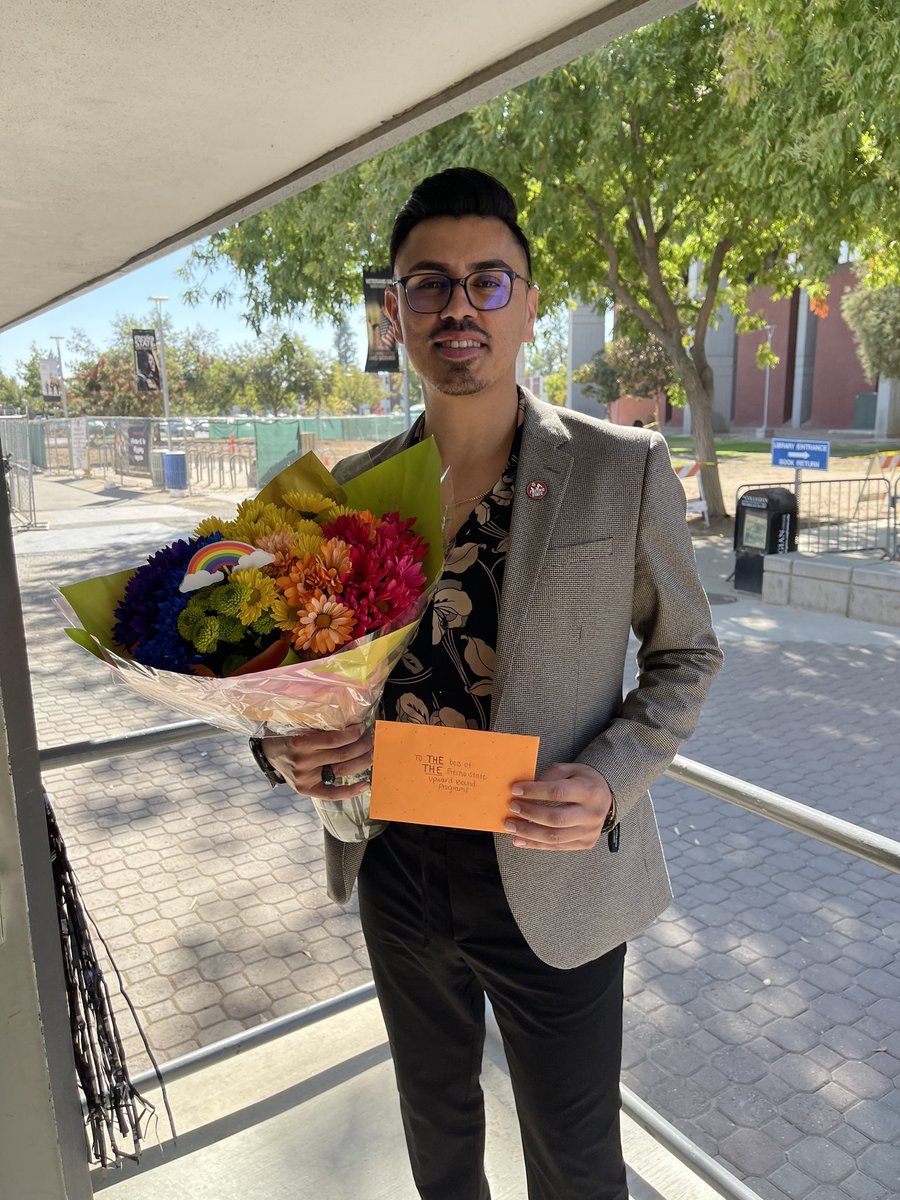Happy National Boss' Day to our Upward Bound Program Director, <a href="/EstevannParra/">Estevan Parra Guerrero (he/him)</a> . 🥳 We appreciate all of your hard work and dedication to our programs. Thank you for fostering a welcoming and inclusive space for students, families &amp; staff. You make a difference each and every day!