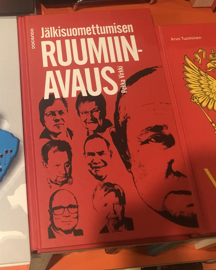 Kirjaa löytyy @DocendonKirjat-verkkokaupasta!

docendo.fi/sivu/tuote/jal…

Suositan kuuntelemaan myös @23minuuttia-erikoisjaksot, joissa asiasta puhuvat @Petri2020, Kari Vitie sekä @MattiMuukkonen.

1) youtu.be/_x7urtEbMqk?si…

2) youtu.be/Bbmvl2xlXIU?si…

3) youtu.be/fHsw-LbKhZ4?si…