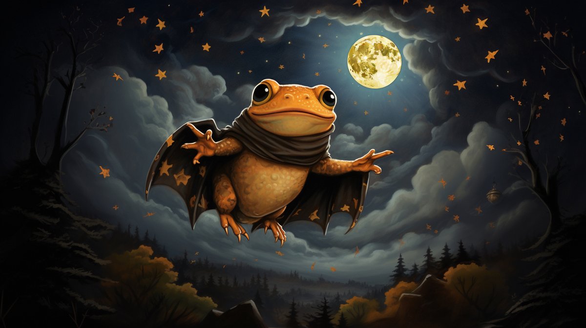 FireLunaHalo's tweet photo. #fall #spooky #flyingtoad

$turbo https://t.co/NeRolVhA5E
