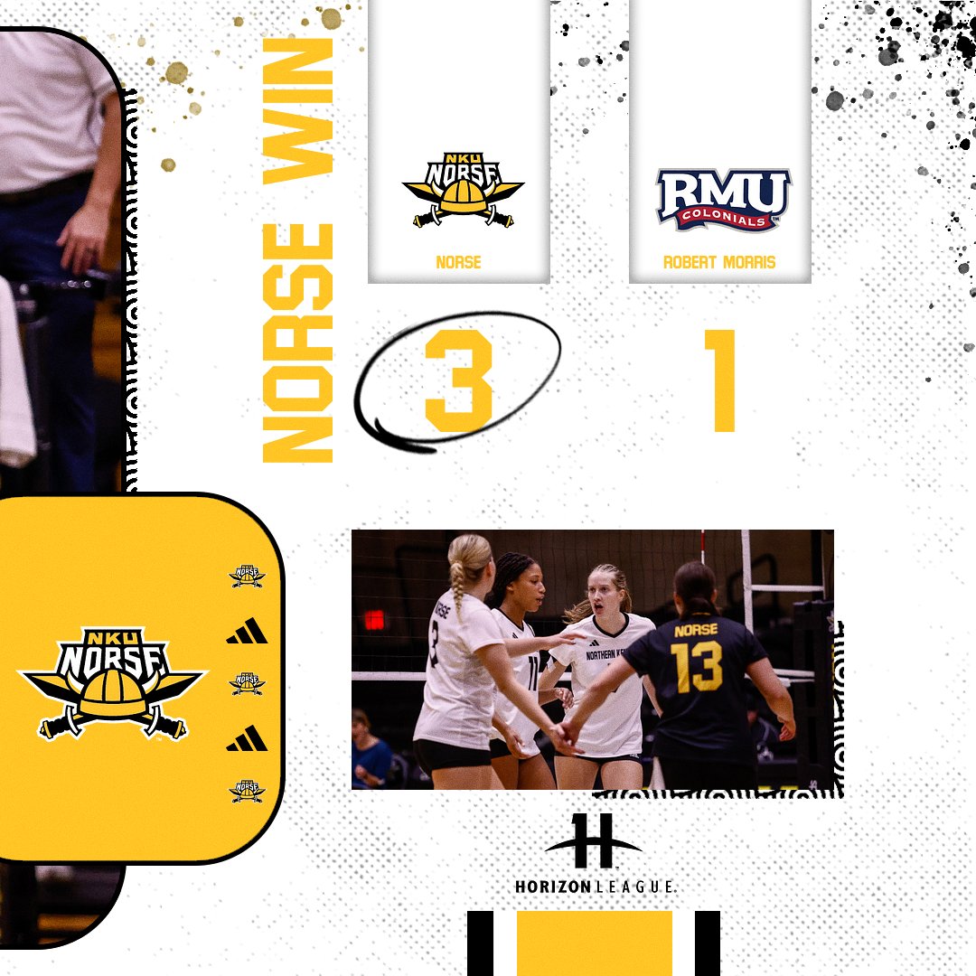 Keeping the good times rollin' in Regents with another NORSE 𝗗𝗨𝗕!!😤

<a href="/NKUNorse/">Northern Kentucky Athletics</a> | #NorseUp