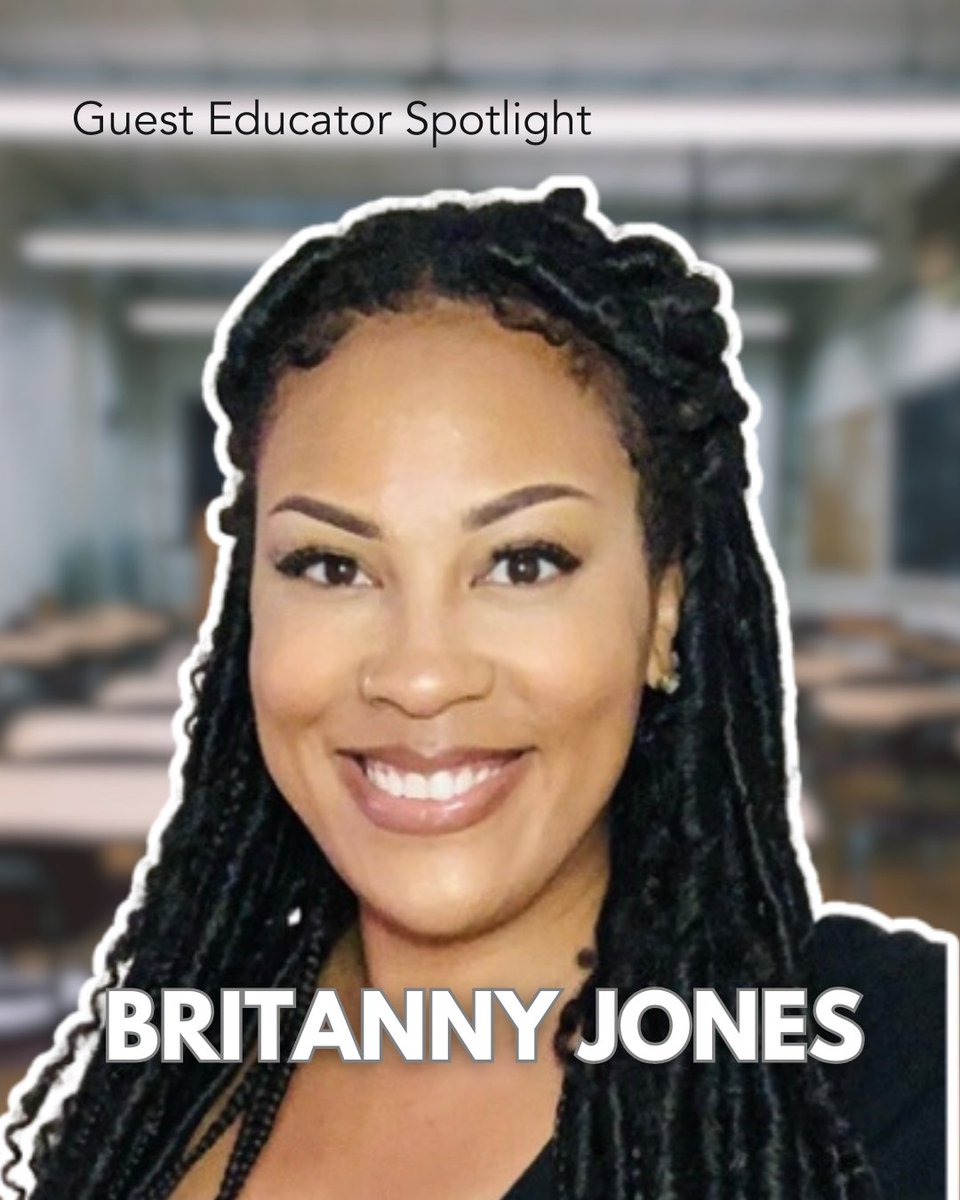 enrichedschools's tweet photo. 🌟 Drumroll, please! 🌟

Meet our Guest Educator of the Month, Brittany Jones! 🎉

Brittany is a shining star 🌠, and we couldn't be more thrilled to have her as our spotlight. 🌞 https://t.co/VVoC2JemHq