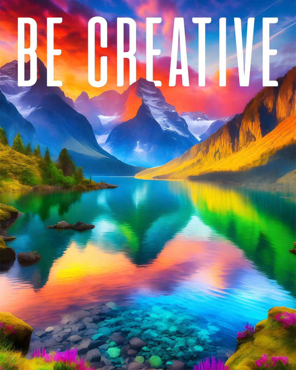 As an artist, there's nothing like that feeling after being told to 'be creative'. It's like if I went to your place of work and told you to do your job.

Artwork created using #AdobeFirefly and #AdobePhotoshop.

#inspirationalposter #motivationalposter #posterdesign #duviostudio
