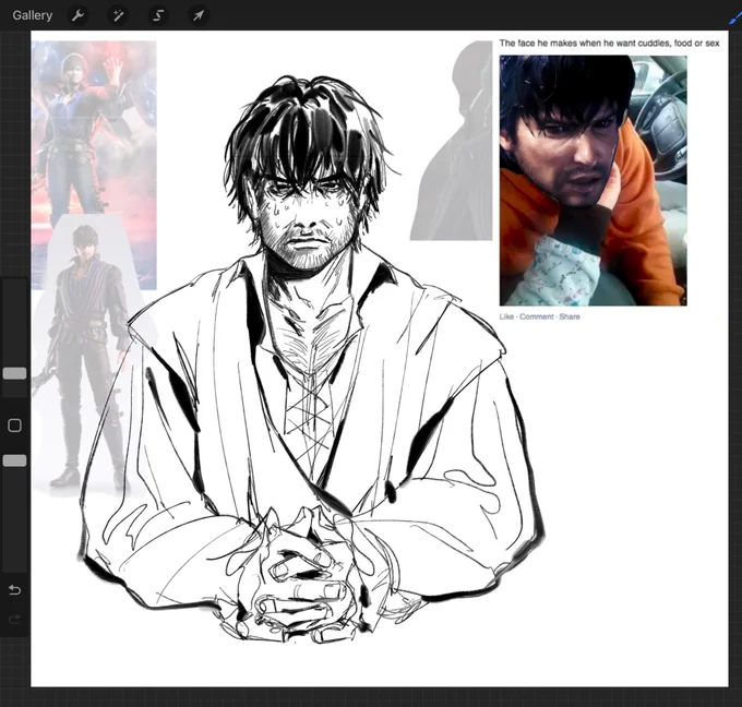 doodling w my finger while my busted apple pencil charges