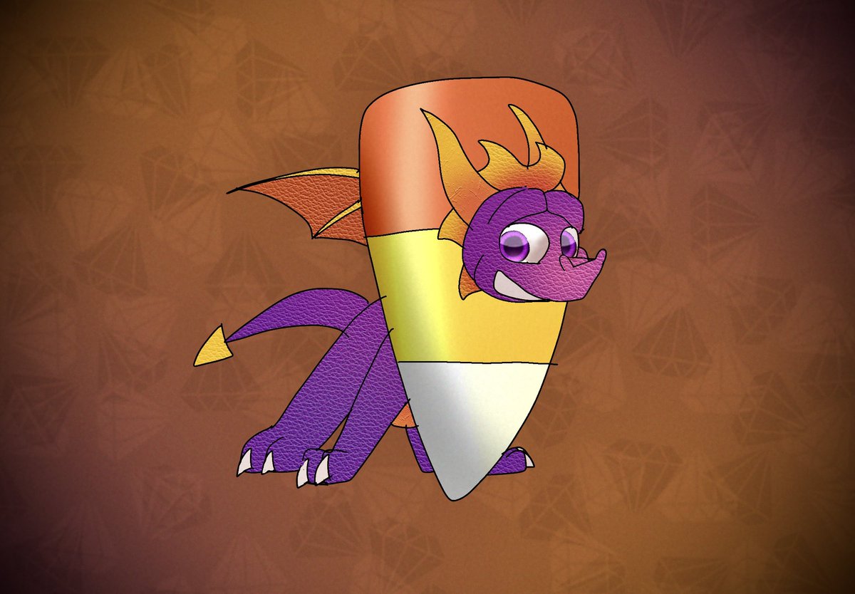 Spyrotober Day 17: Spyro the Candycorn 

Yum 😋 

#Spyro #Spyrothedragon #Spyroversary #Spyrofanart #Spyrotober #Artober