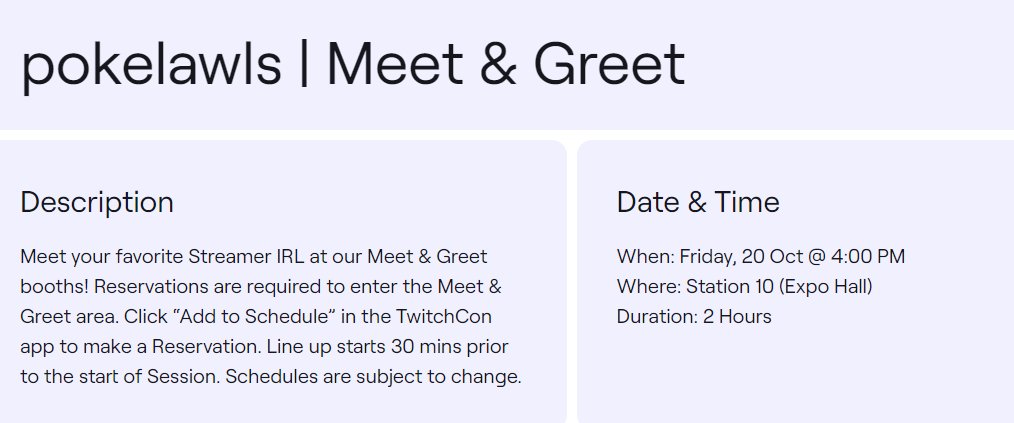 TWITCH CON FRIDAY 4-6PM - MEET AND GREET.. I NEED 2 MEET U