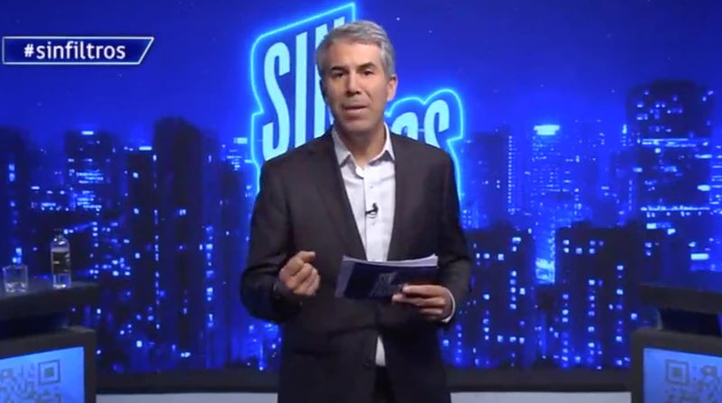 CHILE DESPERTÓ!!
HOY Noticia Bomba:“SE ACABA PROGRAMA SIN FILTRO”.Parece que esto es lo que quería el Gbno de #GabrielBoric y ahora se entiende la Ley MORDAZA de la Min. ⁦<a href="/camila_vallejo/">Camila Vallejo Dowling</a>⁩ UNA VERGÜENZA! El Gbno. quiere silenciar lo que no le gusta. #QueVuelvaSinFiltro