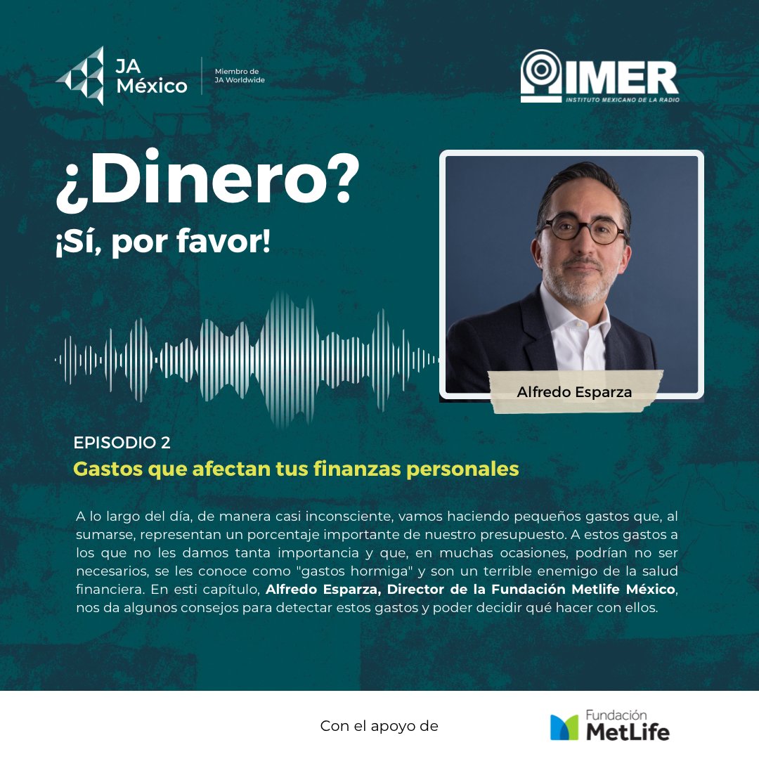Si te perdiste el segundo episodio de ¿Dinero? ¡Sí, por favor!, no te preocupes. ¡Puedes escucharlo hoy! bit.ly/3Q5oMPo🎧

Y recuerda sintonizar <a href="/Reactor105/">Reactor 105.7 FM</a> este sábado,a las 9 am. ¡Acompáñanos para descubrir las diferencias clave entre ahorrar e invertir! 📻