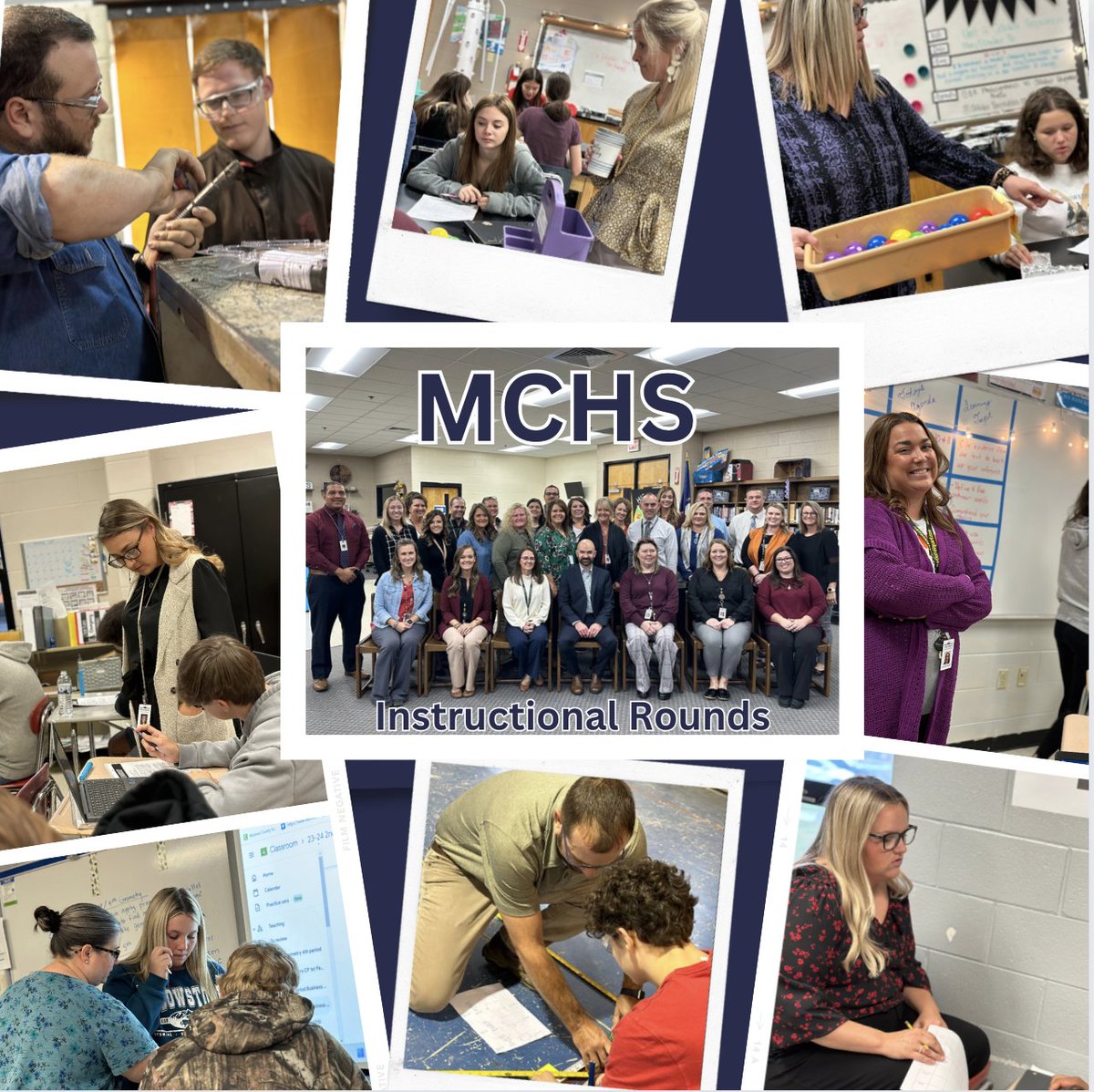 Yesterday was an outstanding experience as we conducted instructional rounds at Monroe County High School. We were truly inspired by the school's unwavering commitment to instruction and the remarkable educational atmosphere they've fostered.