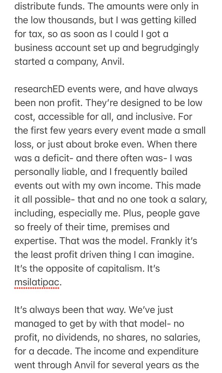tombennett71's tweet image. Some thoughts to set the record straight about researchED, because truth and integrity matters, even on Twitter.