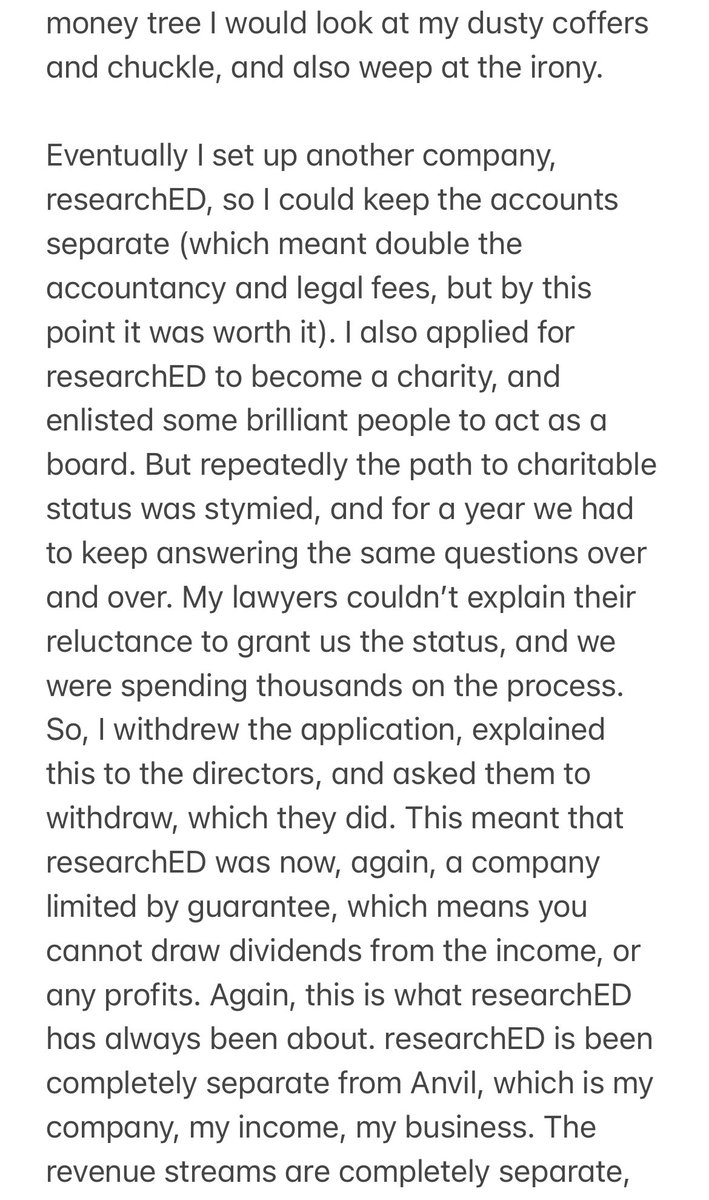 tombennett71's tweet image. Some thoughts to set the record straight about researchED, because truth and integrity matters, even on Twitter.