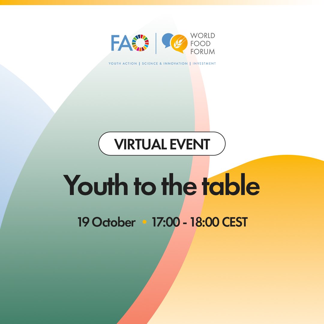 cayc_ccja's tweet photo. Join the CAYC to learn how to bring "Youth to the table" and make agricultural systems stronger. We’ll discuss how governments can replicate Canada’s model of formalizing youth engagement and consultation on agri-food policy. Oct 19 at 11am EST! https://t.co/GuVIEbprmW