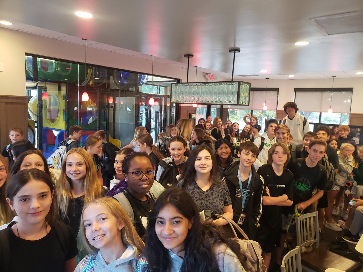 It's amazing to see just how much this group of <a href="/Carrollisd/">Carroll ISD</a> Dragons has grown; not only in size but in their faith. It is such an honor to be able to lead them in the Word every week! Love this group!