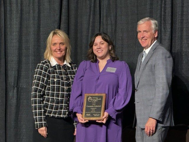 Congrats to Heart of Missouri Teacher of the Year nominees Lindsey Kingsolver (Jefferson City),  Cassandra Schmittel (Columbia), &amp; Kelly A. Smith (Boonville) who were honored at a banquet yesterday. Ltd. Governor Mike Kehoe spoke about the importance of teachers &amp; education.