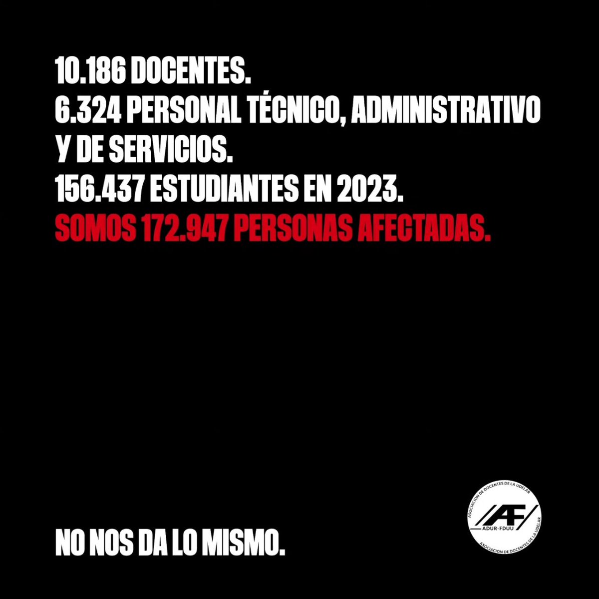 adur_udelar's tweet photo. Desfinanciamiento de nuestra @Udelaruy #parecenormal #presupuestoparalaudelar #poresoluchamos #nonosdalomismo. El futuro del desarrollo de nuestro país #desfinanciado.
 @asceepfeuu 
@affur_prensa 
@adurpsi https://t.co/KHszJEI1DT
