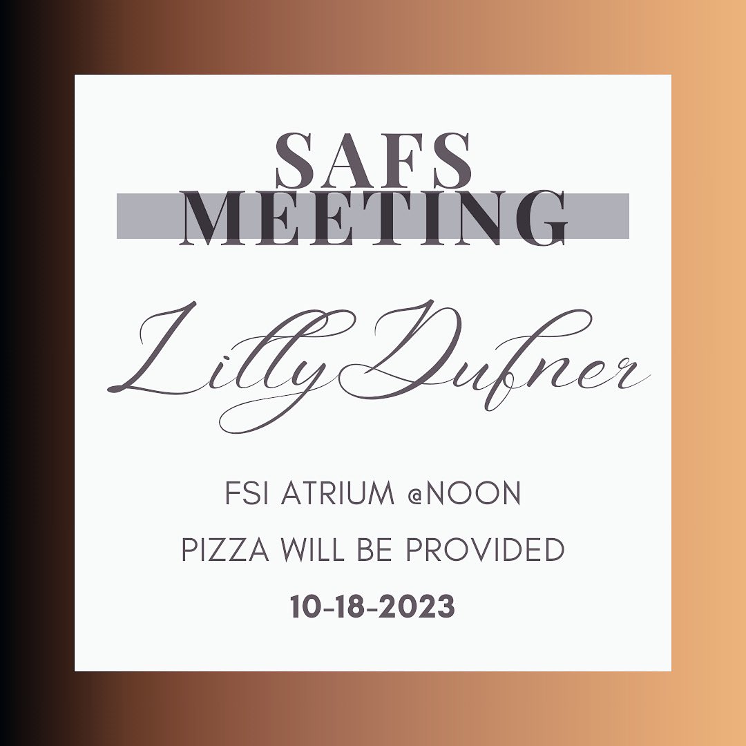 Our guest speaker tomorrow is Lilly Dufner of the OSBI’s ICAC unit! We will still be taking apparel orders and pizza will be served, we hope to see you there!