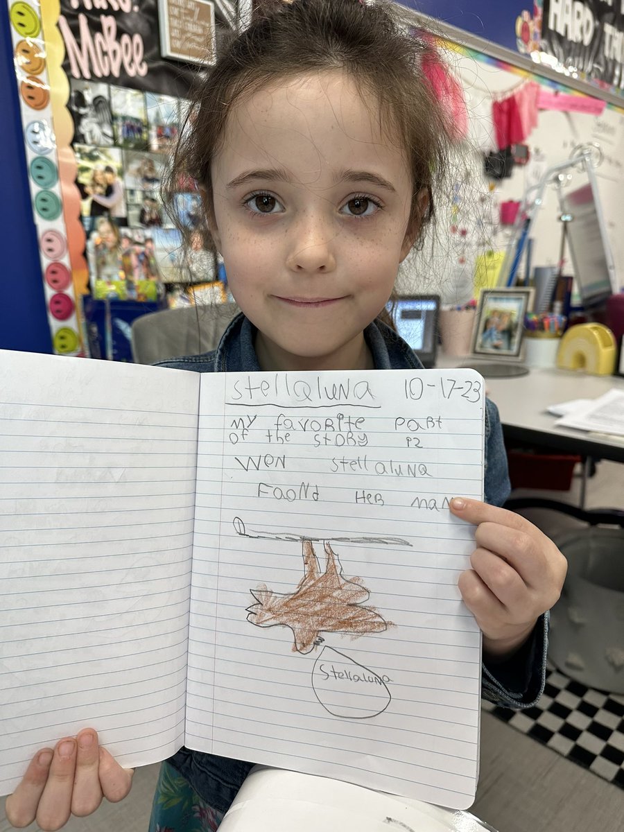Mcbee1st's tweet photo. So PROUD of these students! They know how to respond to text by writing brief comments about the story! @WISDLagway https://t.co/hFXVGPW5wM