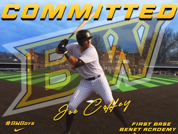 I’m extremely excited to announce my commitment to Baldwin Wallace University! I want to thank my parents, <a href="/TheRakeCity/">RakeCityBaseball</a>, <a href="/AcademyBenet/">Benet Academy Baseball</a>, and my teammates for turning me into the player I am today. Special thanks to all the staff at <a href="/BWUBaseball/">BW Baseball</a> for this opportunity. #BWBoys
