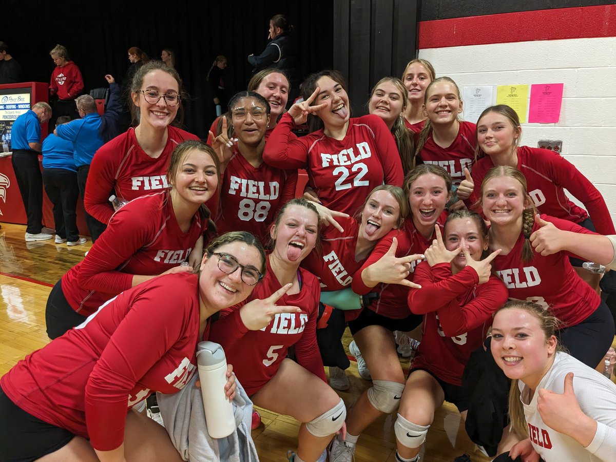 Falcons advance! 

3 set sweep sends us to Marlington Thursday night to take on Edgewood!