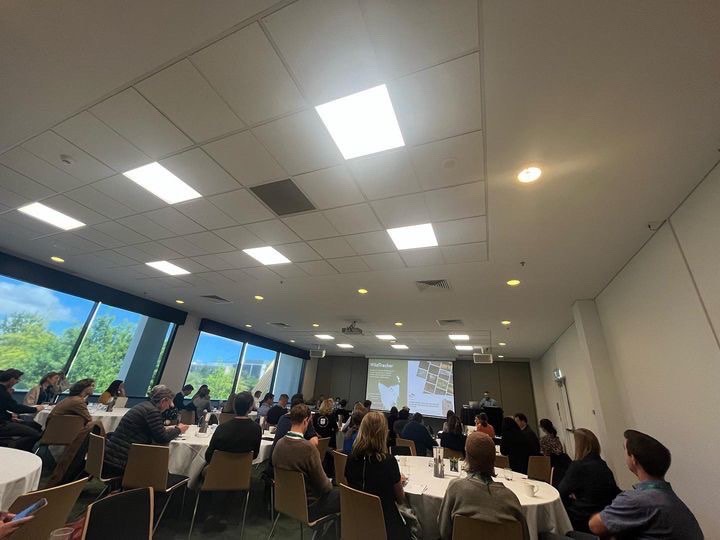 Tas_Land's tweet photo. Yesterday @LandAustralian #PLC23, Dr Glen Bain, Conservation Ecologist and TLC's #WildTracker Coordinator, discussed how integrating #citizenscience & #privatelandconservation can help protect Tasmania’s natural heritage. https://t.co/qEtlou6aPR