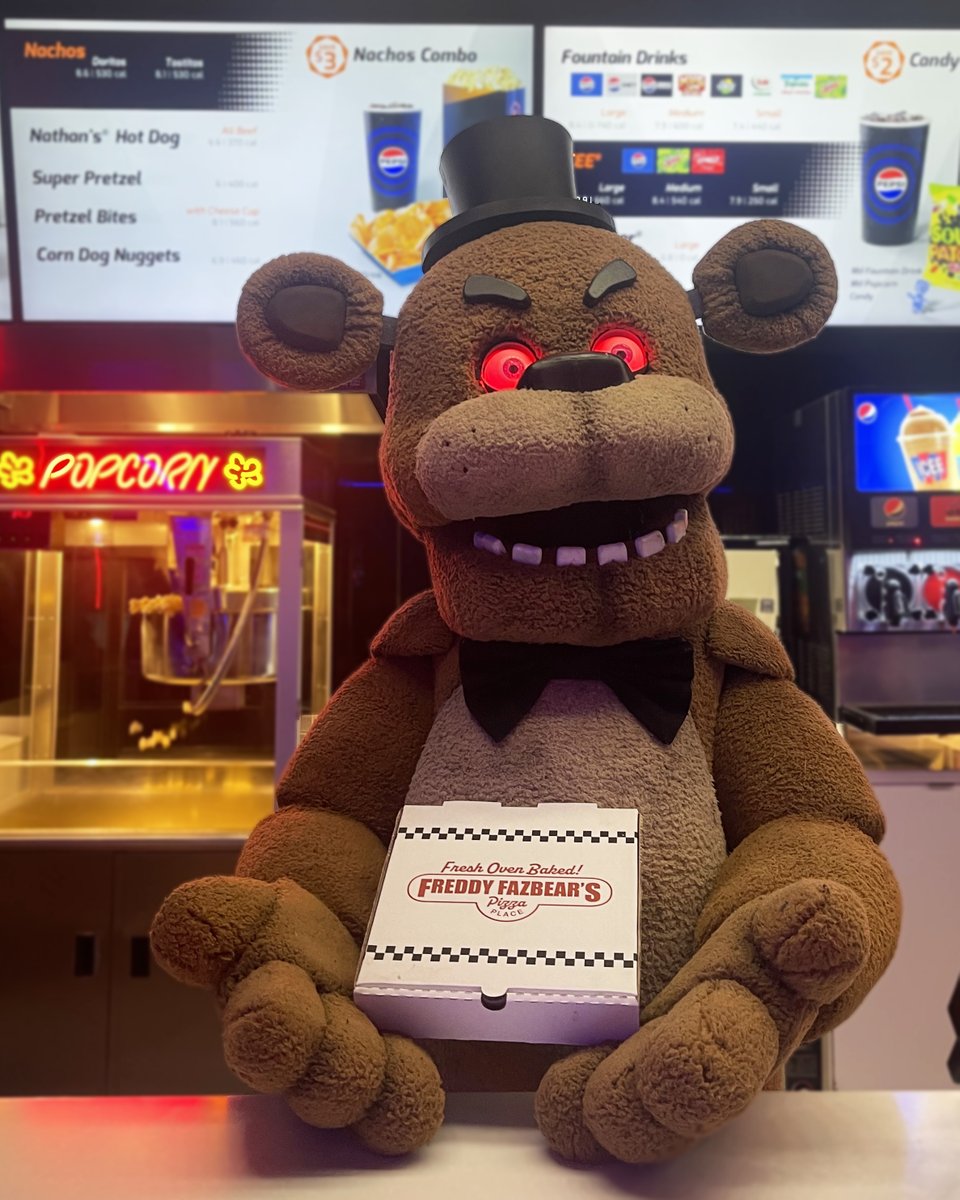FNAF Pizza Box from Regal. : r/fivenightsatfreddys
