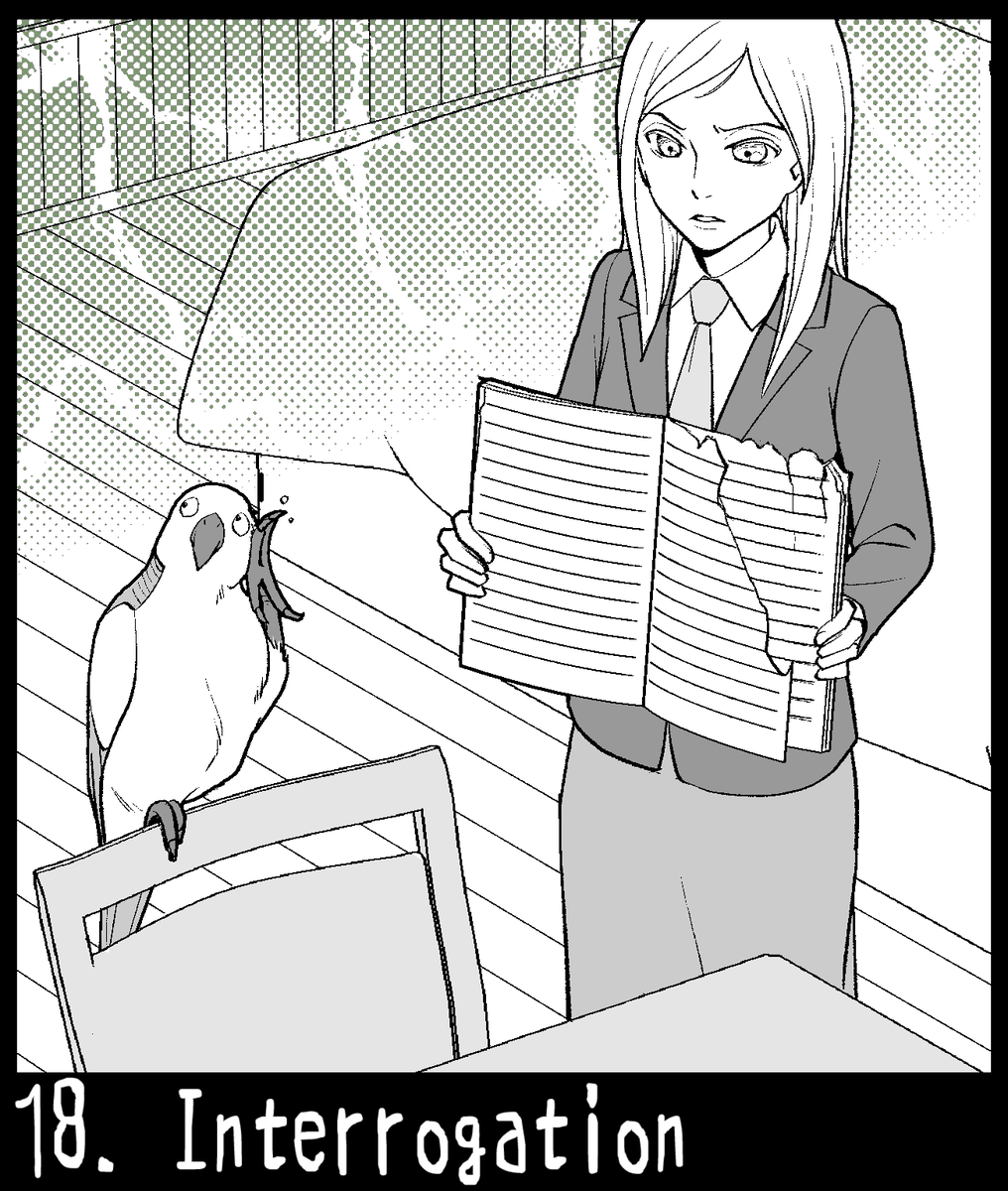 ini_chicken's tweet photo. Laketober Challenge 2023
[18. Interrogation]
#Laketober #rustylake https://t.co/RfiDo7IjoN