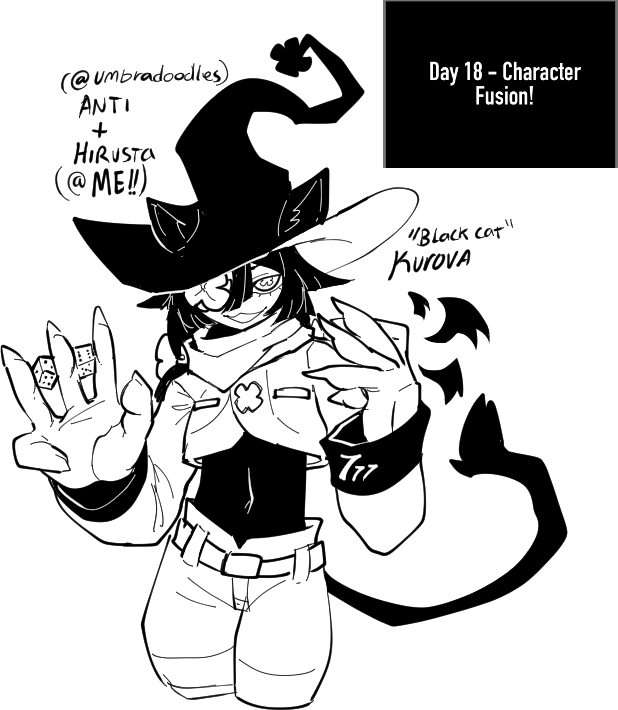 [#OCTtober] Day 18, Gay Cat and Daddy Issues fuse! 