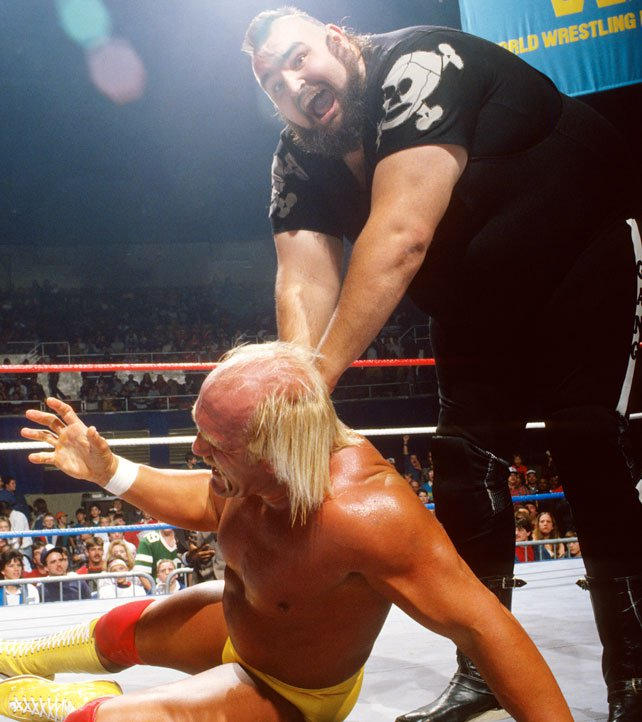 📸 WWF Action Shot! #WWF #WWE #Wrestling #HulkHogan #OneManGang