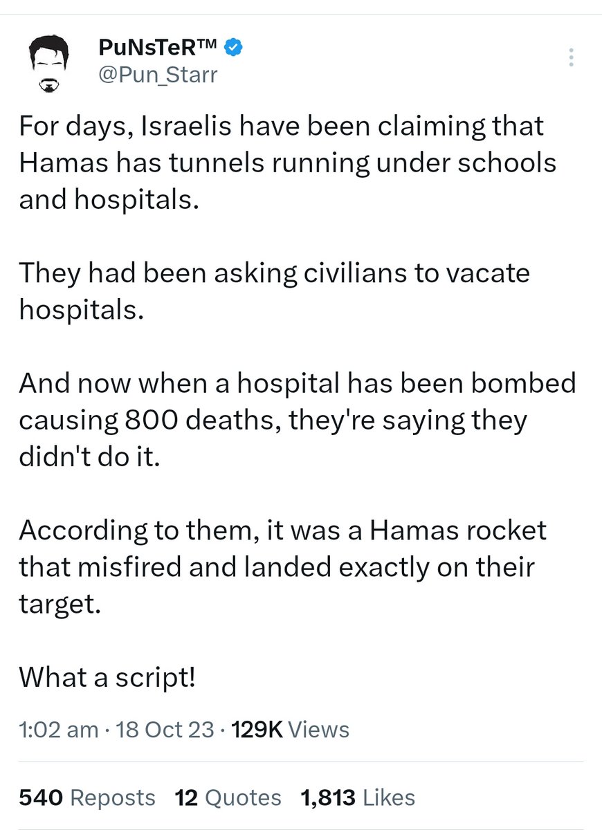 KashmirJournal_'s tweet photo. @IDF What a Script..... https://t.co/ii9pxijLWr