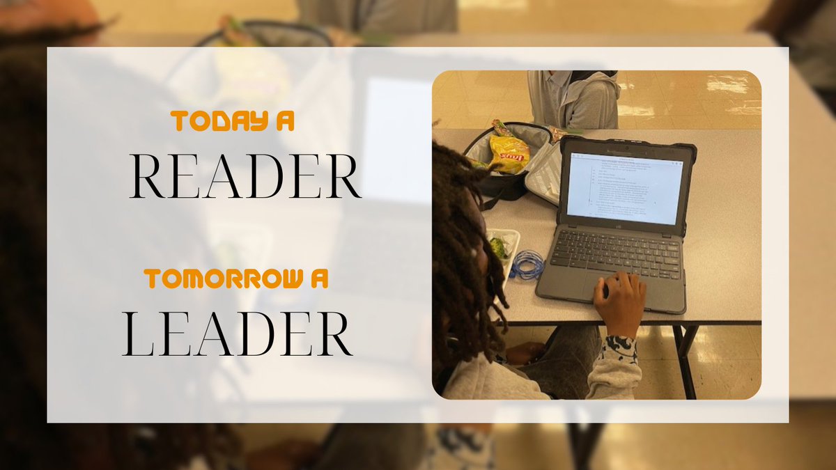 Shontisa Hurst M.Ed. (@techtisa) on Twitter photo 📚💻 Witnessed a beautiful sight today <a href="/NavarroMS_HISD/">Navarro MS - HISD</a>
👀Spy a 7th-grade student immersed in a <a href="/Amplify/">Amplify</a> digital 📖 during lunch!
It's heartwarming to 👀 <a href="/dpvils/">Verizon Innovative Learning Schools</a> Chromebooks used to foster a ❤️ for reading. Keep turning those digital pages, young minds! 🚀#ReadingForPleasure 📚💻 Witnessed a beautiful sight today <a href="/NavarroMS_HISD/">Navarro MS - HISD</a>
👀Spy a 7th-grade student immersed in a <a href="/Amplify/">Amplify</a> digital 📖 during lunch!
It's heartwarming to 👀 <a href="/dpvils/">Verizon Innovative Learning Schools</a> Chromebooks used to foster a ❤️ for reading. Keep turning those digital pages, young minds! 🚀#ReadingForPleasure