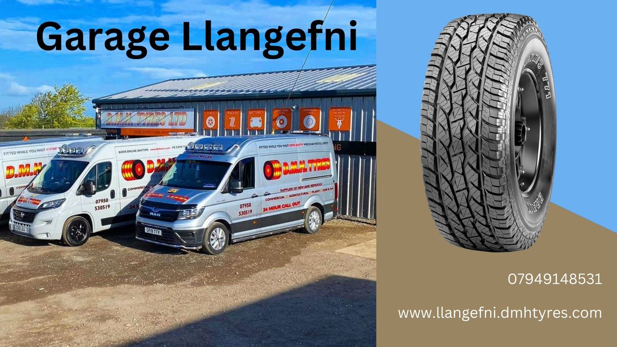 dmhtyre's tweet photo. #Garage #Llangefni
Are you looking for car repair in Llangefni? So welcome to DMH Tyres Llangefni Garage. This Garage is the best and cheapest reliable Garage Llangefni To find garage services select the tires of your choice on our website. https://t.co/AgUGi9BzOU https://t.co/J0YXbA4Hwn