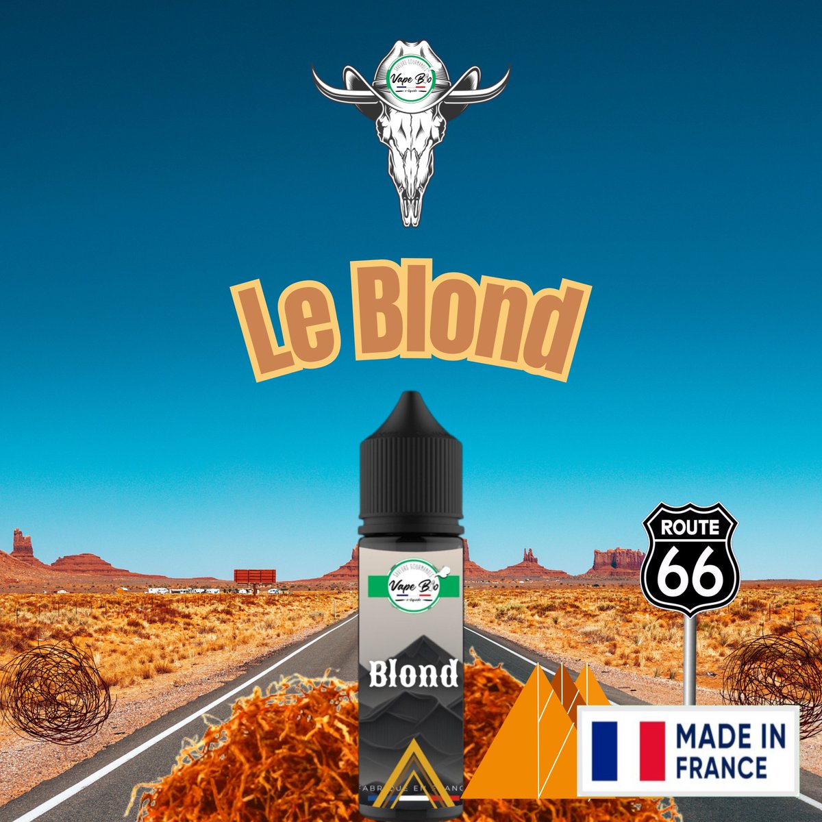 Le Blond de chez Vape-bio est un E-liquide goût Classic destiné à tous les styles de vape.

Toujours en 100 % Colza et avec notre glycérine végétale bio certifié ECOCERT AB Bio 01 !

Un pur délice !

Interdit aux - 18 🔞

Si vous ne fumez pas ne vapotez pas !

#vapesuisse
