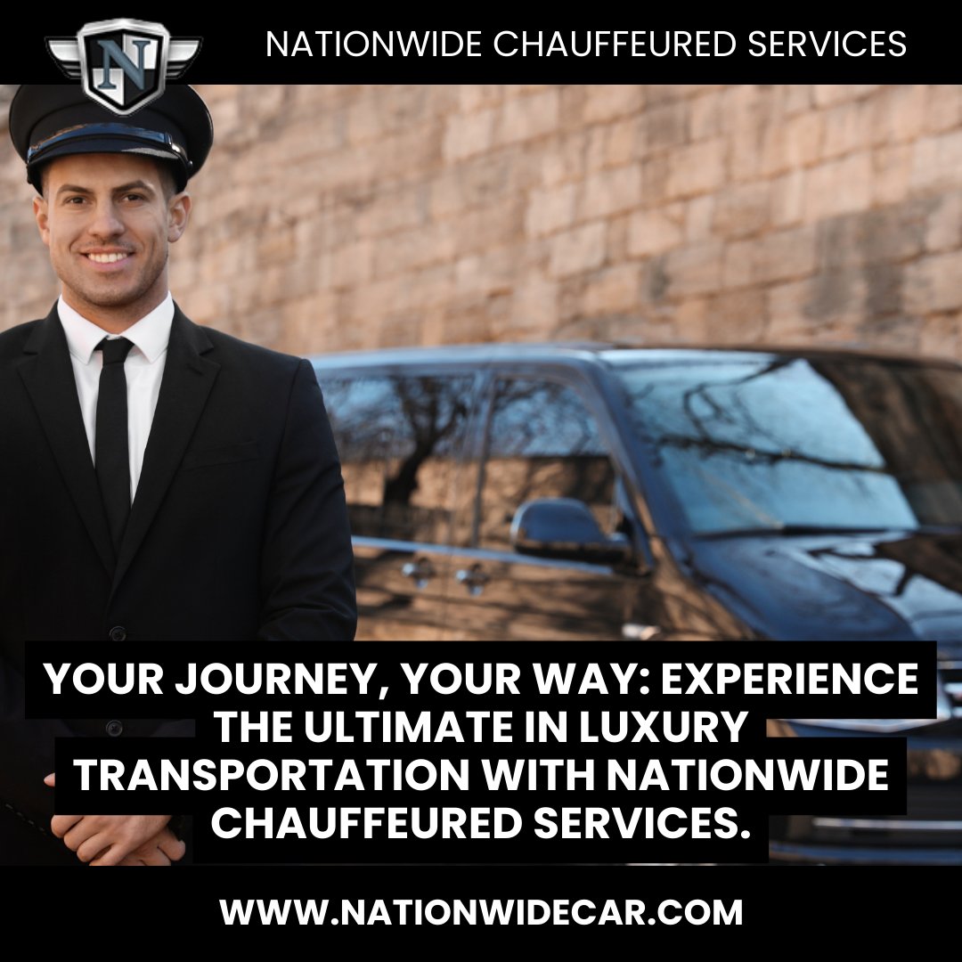 nationwidecar20's tweet image. #ExecutiveLimoService:
Make a statement with our #ExecutiveLimoServices! Wherever your destination, arrive like a VIP. Unmatched luxury, comfort, and professionalism await with #NationwideChauffeuredServices. #ExecutiveLimo #LuxuryTransportation #NationwideChauffeurs #TownCars