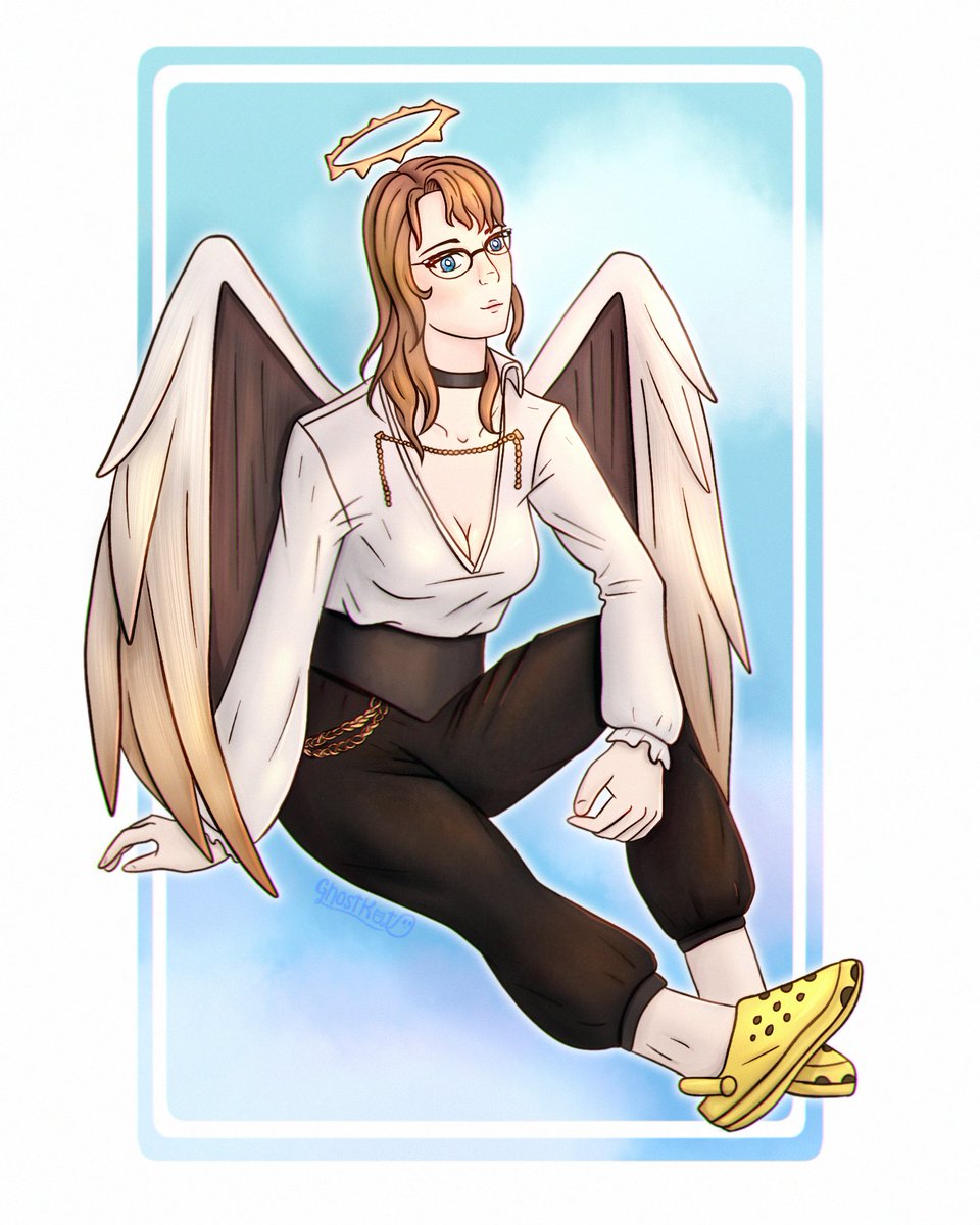 Amazing gender-bend art by <a href="/vtghostkat/">Vtuber GhostKat ☕🕸</a> I'm in love! 😍
#vtuber #envtuber #VtubersEN #vtuberart #VTuberUprising