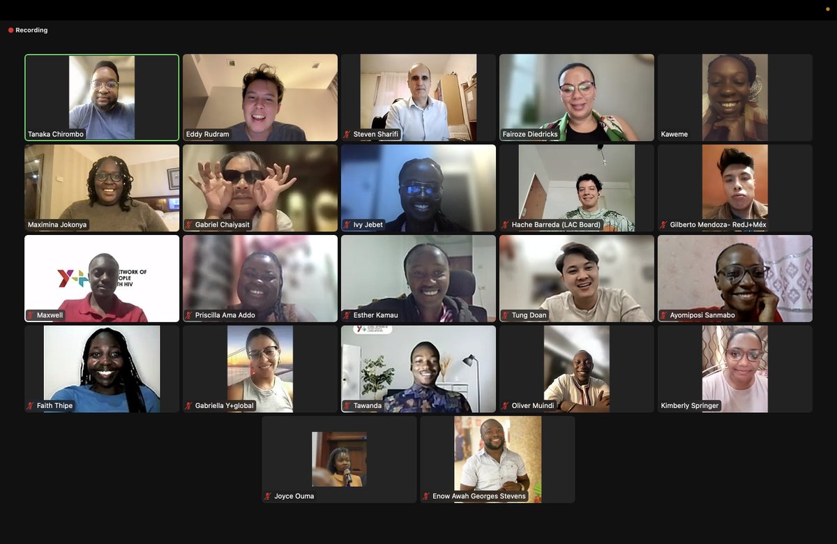 Group photo! 📸 The Y+ Global Board and staff held a meeting to discuss the latest updates from various projects and programmes, celebrate achievements, reflect on key results, and discuss exciting plans for the rest of the year and 2024. #RaisingOurVoices #YoungPeopleLeading