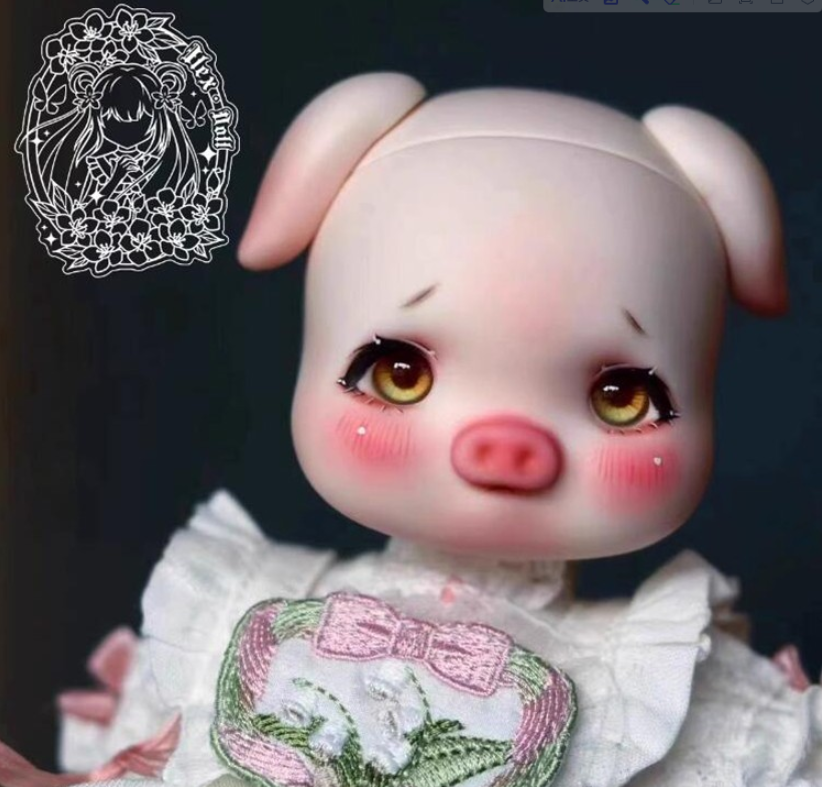 LegenddollNet's tweet photo. BJD Cute Pig Head for YOSD Ball-jointed Doll
https://t.co/S2wciy4WqG
#bjd #balljointeddoll #legenddoll #bjdhead #doll #dollhead #pighead https://t.co/CMGoon8KMm